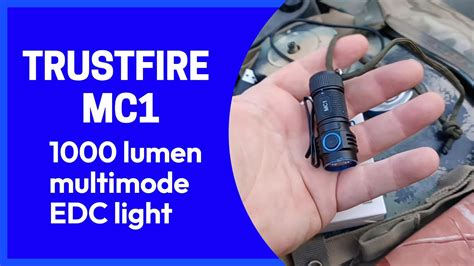 Trustfire MC1 EDC light 20% code #EDC #flashlight #torch - YouTube