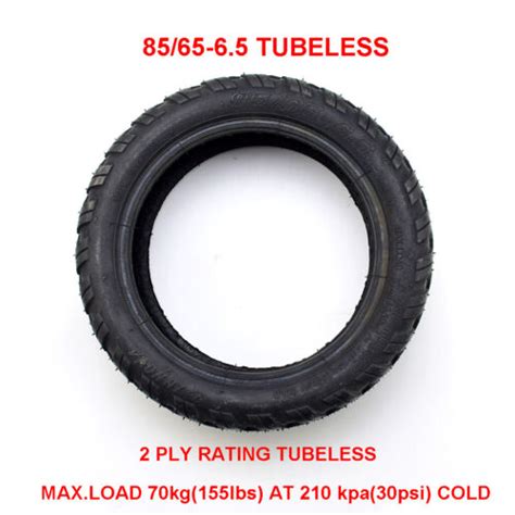 85 65 6 5 Tubeless Tire For Kugoo G Booster G2 Pro Electric Scooter