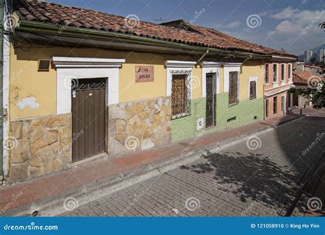 Colorful Houses in Colombia Stock Photo - Image of america, beautiful ...