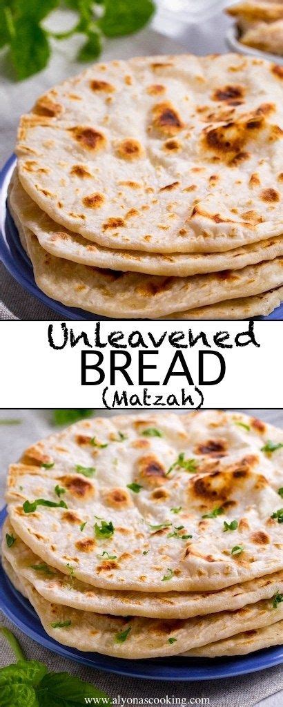 Unleavened Bread Matzah Recipe Kosher Recipes Jewish Recipes Food Recipes