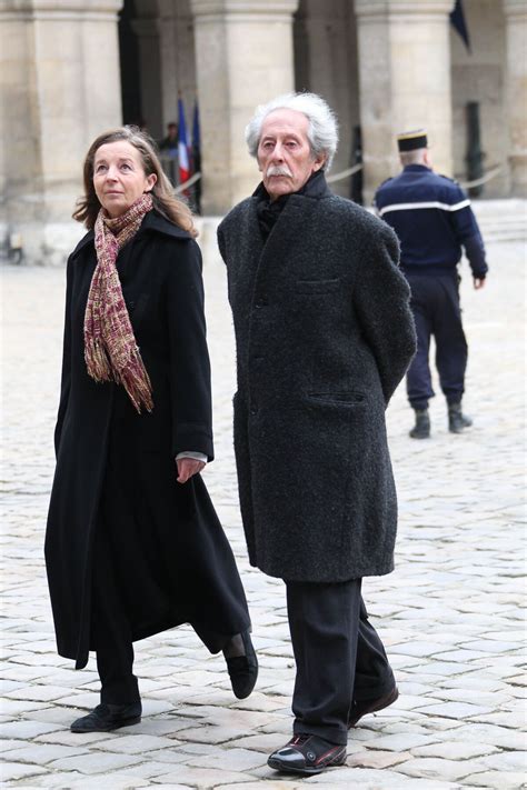 Vid O Jean Rochefort Et Son Pouse Fran Oise Vidal Aux Obs Ques De