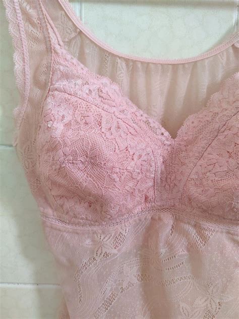Pink Lacey Lingerie Women S Fashion New Undergarments Loungewear On Carousell