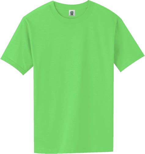 Short Sleeve Bright Neon T Shirt In 6 Bright Colors