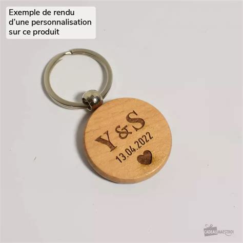 Porte Cl S Rond Love Personnaliser Cadomaestro