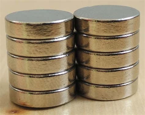 Cylindrical Ndfeb Neodymium Rare Earth Magnets For Project Component