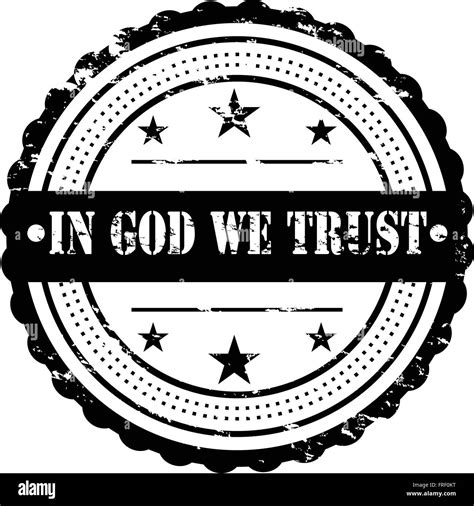 In God We Trust / Grunge Badge Stock Vector Image & Art - Alamy