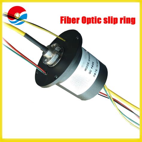 4wires Electric Circuits Rotary Joint Fiber Optic Electric Slip Ring