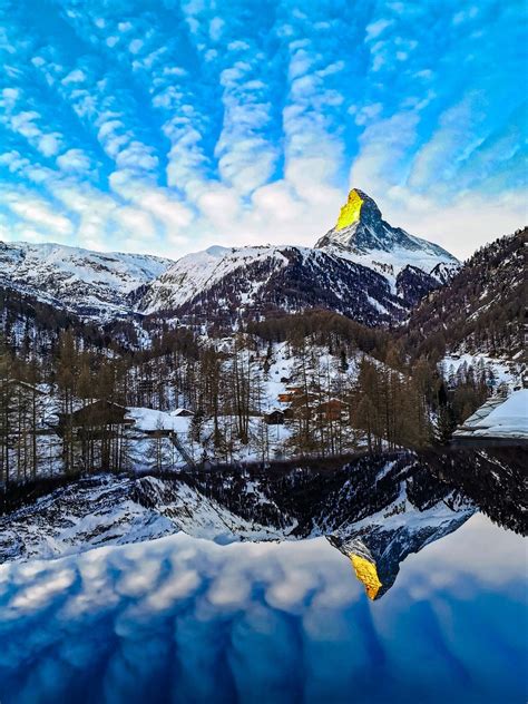 Matterhorn from Zermatt, Switzerland