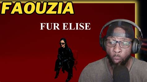 FAOUZIA FUR ELISE OFFICIAL LYRIC VIDEO REACTION AND REVIEW YouTube