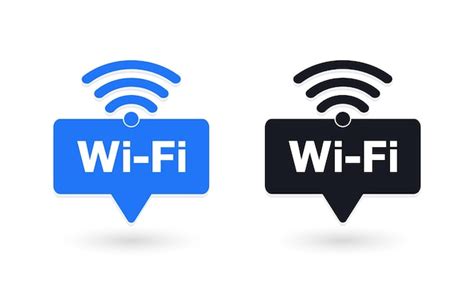 Cone Sem Fio E Wi Fi S Mbolo De Sinal Wi Fi Conex O A Internet