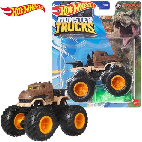 Машинка Mattel Hot Wheels Monster Trucks Монстр трак 2024 FYJ44 Tyrannosaurus Rex купить с