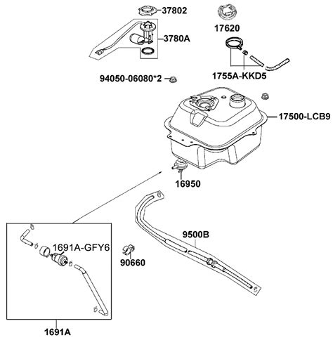 Kymco Kymco Agility RS 50 NAKED 2T Tank Benzinhahn Ersatzteile