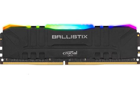 Crucial Ballistix RGB 16GB DDR4 3600MHz Desktop Gaming Memory - Black ...