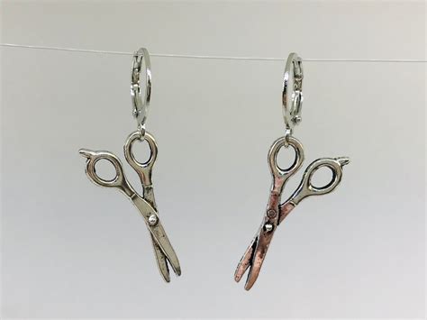 Scissors Earrings Hairdresser Gifts Hair Stylist Jewelry Etsy