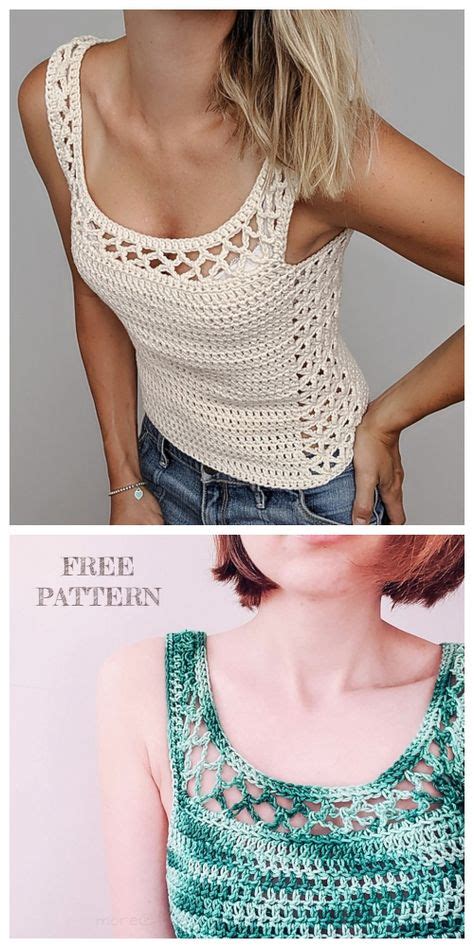 160 Crocheted Tops Ideas In 2021 Crochet Top Crochet Crochet Clothes