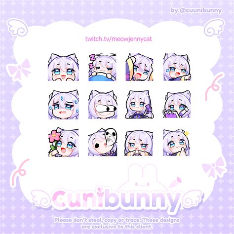 ఎ CuniBunny ໒ on Twitter ୨୧ Comm for MeowjennycatVT