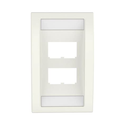 Panduit CFPL1IWY Placa de Pared Vertical Clásica Salida Para 1