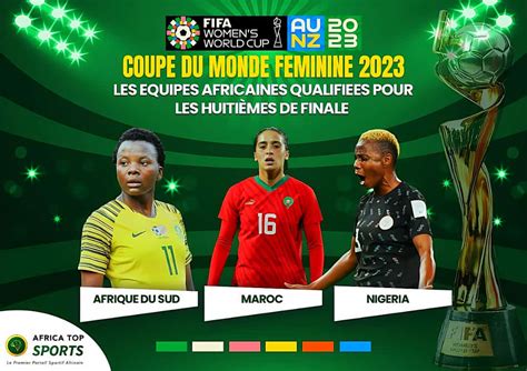 Ces trois pays africains en 8e au Mondial féminin de football Africa