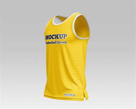 Free Basketball Jersey Mockup Psd Set Psfiles