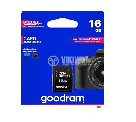 Memory Card Micro Sdhc Gb Goodram S A R Vikiwat