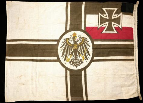 WW2 German Kriegsmarine Imperial War Flag Sold Full Details