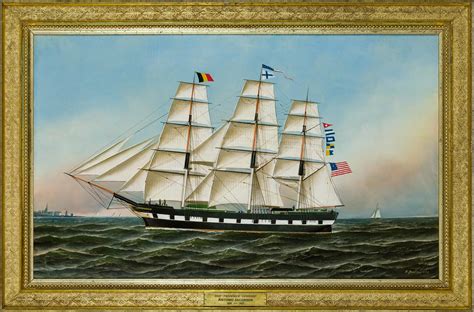 Lot Antonio Jacobsen Americandanish 1850 1921 American Ship