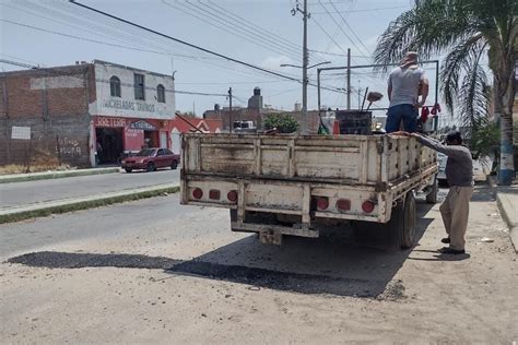 Se Intensifican Acciones De Bacheo En Diversas Colonias De Soledad El