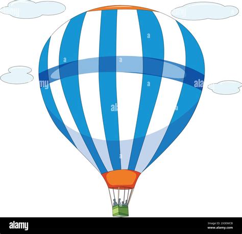 Hot Air Balloon Vector Illustration Stock Vector Image Art Alamy