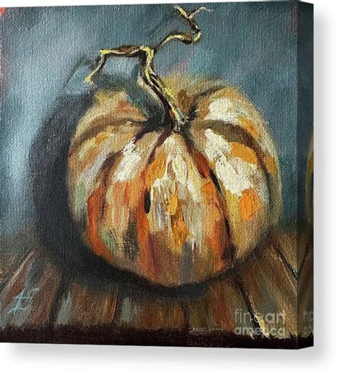 Pumpkin Still Life Painting Giclee Prints By T Sutton Art Fall Wall