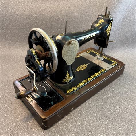 Vintage Singer 128K Manual Hand Crank Sewing Machine 1917 In Etsy