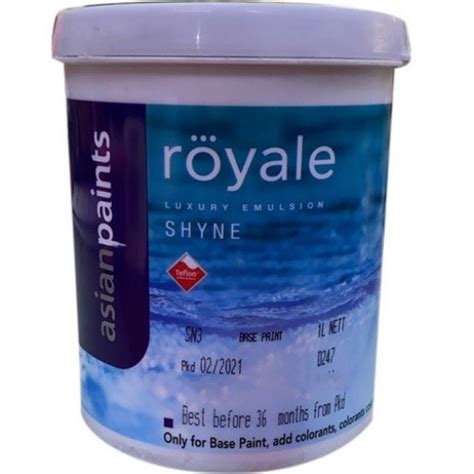 4L Asian Paints Luxury Emulsion Royale Shyne 4 Ltr At Rs 2330 Bucket