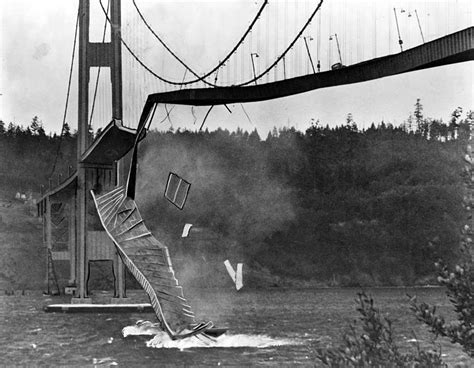 Tacoma Narrows Bridge collapses on November 7, 1940. - HistoryLink.org