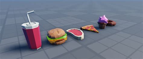 Free Low Poly Fast Food Pack Community Resources Developer Forum