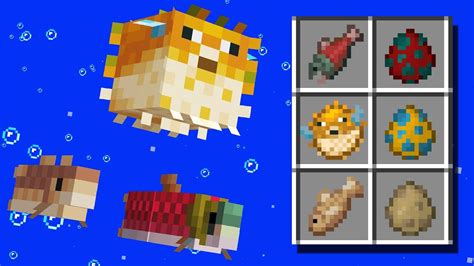 Minecraft Fish Types