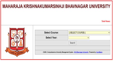 Mkbu 2nd 4th Sem Hall Ticket 2023 Link Out Bhavnagar University