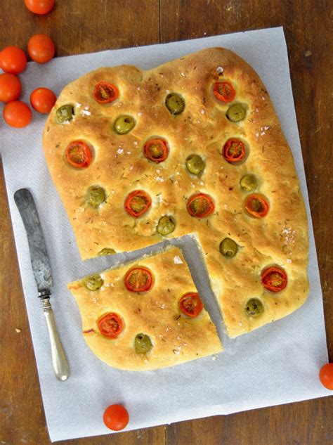 Focaccia De Aceitunas Y Tomate Juanan Sempere