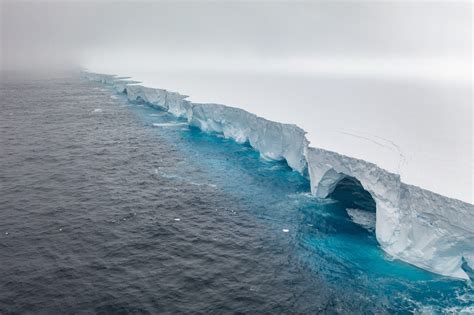 El iceberg más grande y antiguo del mundo encalla cerca de Georgia del