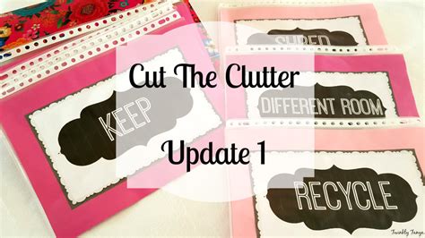 Cut the Clutter ~ 4 Areas Decluttered | Twinkly Tanya