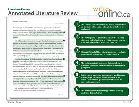 Write Online Literature Review Writing Guide Resources