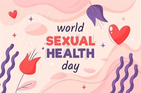 Fondo Del Día Mundial De La Salud Sexual Vector Gratis