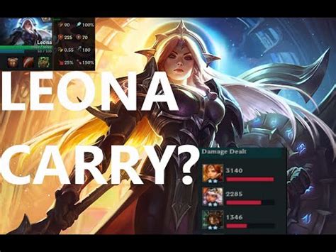 Tft Leona Als Carry Ger Youtube