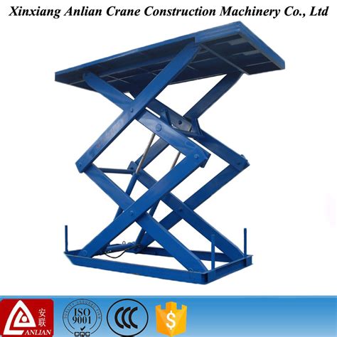 Electric Scissor Lift Platform T Stationary Hydraulic Scissor Lift