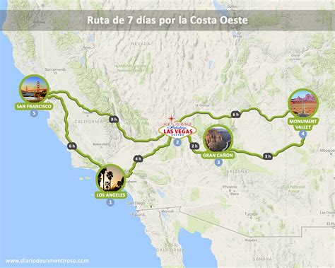 5 Itinerarios Y Rutas Por La Costa Oeste De Estados Unidos