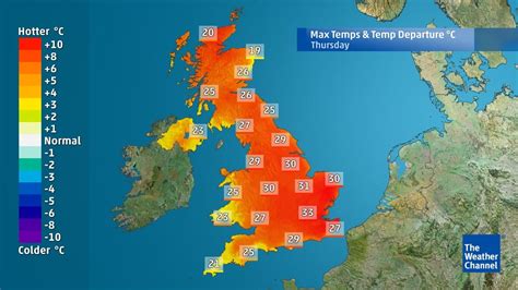 How hot is it going to be in the UK this week? | The Weather Channel