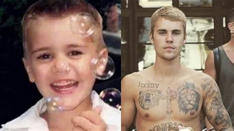 Justin Bieber Transformation From 1 To 23 Years Old Youtube