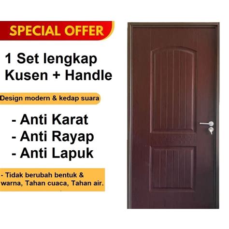 Jual Paket Full Set Pintu Kusen Set Pintu Kamar Pintu Ruang