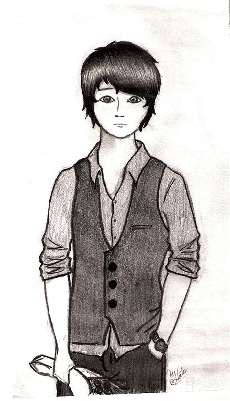 Sad boy by NatuInPorcelain on DeviantArt