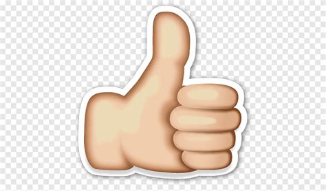 Thumbs Up Emoji Emoji Thumb Signal Emoticon Like Knop Emoji Arm