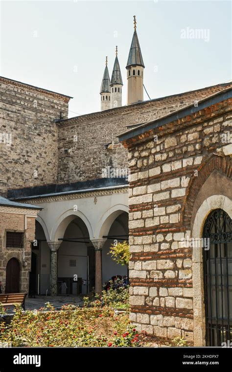 Roof Example Of Ottoman Turkish Architecture In Istanbul Stock Photo