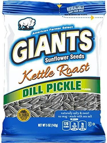 Amazon Giants Sunflower Seeds Dill Pickle Kettle Roast Flavor